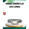 Şarjlı Wave Sensörlü Led Kafa Feneri Outdoor Kullanım