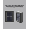 Şeffaf Abajurlu Duvar Tipi Solar Işık