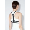 Seksi Deri Göğüs Harness - Brf1374