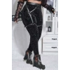 Seksi Deri Jartiyer Harness - Brf956