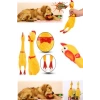 Sesli Horoz Eğlenceli Köpek ve Kediler İçin Sesli Öten Horoz Oyuncak 28 Cm