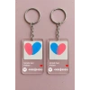 Sevgili Parmak İzli Anahtarlık Yapma Seti
