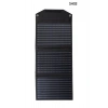 SH-03 30W Hızlı Şarj Taşınabilir Güneş Enerji Paneli Şarj İstasyonu - Siyah