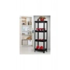 Shelf Unit Raf Ünitesi Siyah Renk 4 Katlı -81414