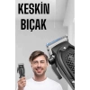 Sıfır Tıraş Makinesi Dijital Göstergeli Paslanmaz Çelik Bıçaklı Taşınabilir