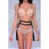 Sık Deri Püsküllü Bel Kemer Harness - Brf1045