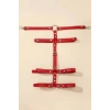 Şık Deri Tek Bacaklı Jartiyer Harness - Brf942