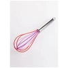Silikon Çırpıcı Metal Saplı Renkli Çırpma Teli