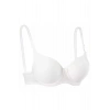 Silikonlu Desteksiz Telli Düz Boş Sütyen Beyaz