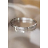 Silver Renk Çelik Bilezik - TJ-BB3569