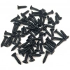 Siyah 1000 Adet Klips Vidası 2,2x9,5 mm YHB - Konik Başlı Kutu, Sandık, Ayak, Askı,  Mini Vida