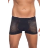Siyah  2106 Fileli Soft Erkek Boxer