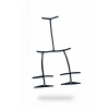 Siyah Body Harness Ayarlanabilir Uyluk Kemerli - Brf150
