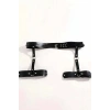 Siyah Deri Jartiyer Harness - Brf804