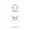 Siyah Harness Takım Çok Katmanlı Zincir Detaylı - Brf1065
