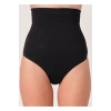 Siyah Kadın Dikişsiz Slip Korse - 780