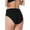 MARSİLYAN™ SİYAH MI  1445 Modal Cotton Yüksekbel Dantelli Külot