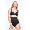 MARSİLYAN™ SİYAH MI  2028 Dantelli Yüksek Bel Slip Korse