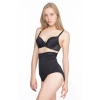 MARSİLYAN™ SİYAH MI  2028 Dantelli Yüksek Bel Slip Korse