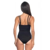 MARSİLYAN™ SİYAH MI  2073 Göğüsü Açık Desenli Body Korse