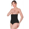 MARSİLYAN™ SİYAH MI  2080 Yüksek Bel Çıtçıtlı Slip Korse