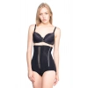 MARSİLYAN™ SİYAH MI  2886 Yüksek Bel Tül Slip Lazer Korse