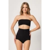 MARSİLYAN™ SİYAH MI  2931 Karın Balen Destekli Slip Lazer Korse