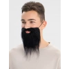 Siyah Renk Takma Sakal Bıyık Takımı (4887)