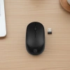 Siyah Renkli Ergonomik Sessiz Kablosuz Mouse – USB Alıcılı, Ofis ve Oyun İçin Konforlu Bilgisayar Faresi MS6310 (4887)