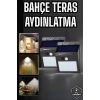 Solar Lamba Giriş Bahçe Yol Avlu Hareket Sensörlü Led Parlak Gece Su Geçirmez