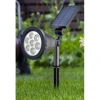 Solar LED Bahçe Lambası 7 Ledli RGB Işık – Güneş Enerjili Kazıklı & Duvar Montajlı Çim Lambası