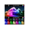 Solar LED Bahçe Lambası 7 Ledli RGB Işık – Güneş Enerjili Kazıklı & Duvar Montajlı Çim Lambası