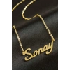 Sonay isimli kolye (Kişiye Özel)