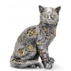 Steampunk Polyester Kedi Figürü Alk2454