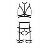 String - Sütyen Jartiyer Harness Takım - Brf142
