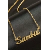 Sümbül İsimli Kolye (Kişiye Özel)