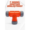 T Tipi Hortum Birleştirici Aparat