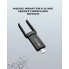 Tak-çalıştır Özellikli Çift Bant Wifi Adaptör – 1200 Mbps