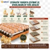 Tam Otomatik Kuluçka Makinesi 130 Yumurta Kapasiteli | Akıllı Isı Ve Nem Kontrolü | Otomatik Yumurta Çevirme | Otomatik Su Sistemi | Ayarlanabilir Viyol