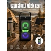 Taşınabilir Kablosuz Bluetooth Hoparlör Uzun Pil Ömrü Led Işıklı Yeni Nesil