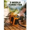 Taşınabilir Usb Şarjlı Turbo Fan – 3 Modlu Soğutma, Hafif & Kompakt