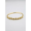 Taşlı Vip Bilezik - Altın