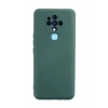 Tecno Camon 16 Kılıf Nano içi Kadife Silikon - Koyu Yeşil