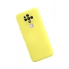 Tecno Camon 16 Kılıf Nano içi Kadife Silikon - Sarı