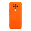 Tecno Camon 16 Kılıf Nano içi Kadife Silikon - Turuncu