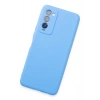 Tecno Camon 18 Kılıf First Silikon - Mavi