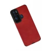 Tecno Pova Neo Kılıf Loop Deri Silikon - Kırmızı