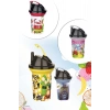 Tedy Pipetli Çocuk Içecek Bardağı Desenli Bardak 300ml
