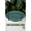 Tekerlekli Saksı Altığı 37 CM YEŞİL 721052