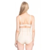 MARSİLYAN™ TEN MI  2886 Yüksek Bel Tül Slip Lazer Korse